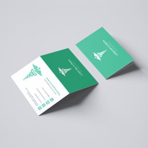 Cartão de Visita Duplo